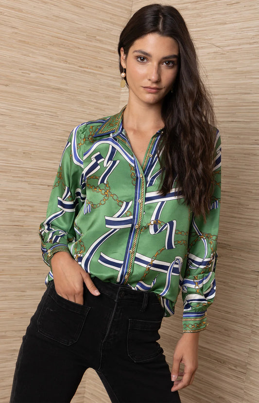 Chain Print Shirt