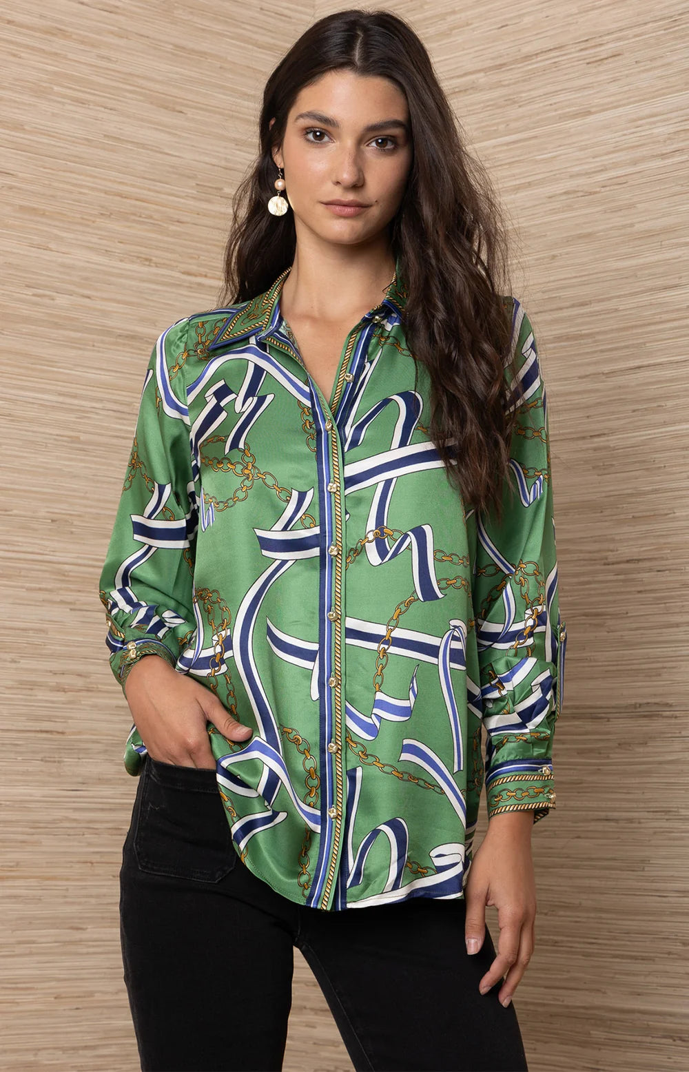 Chain Print Shirt