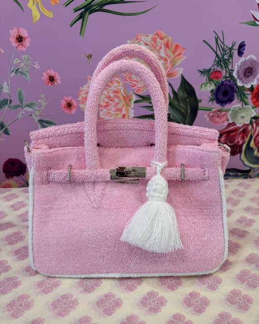 DLD Mini Pink Terry Tote Bag